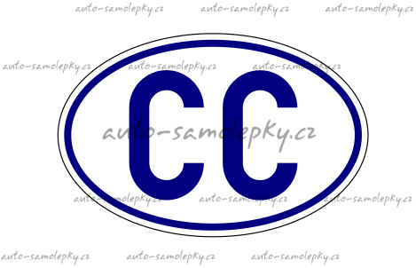 Samolepka CC Corps consulaire, Konzulrn sbor - 17,5 x 11,5 cm