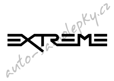 Samolepka - Extreme - 0053