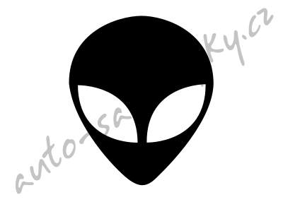 Samolepka - mimozenan alien - 0124