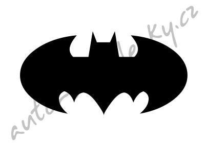 Samolepka - netopr - 0134