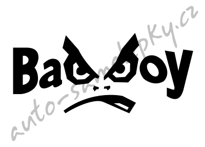 Samolepka - Bad Boy - 0314