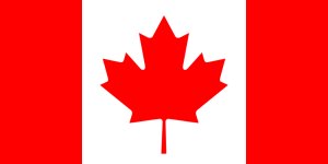 Samolepka - vlajka Kanada - Canada - CDN