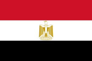 Samolepka - vlajka Egypt - ET