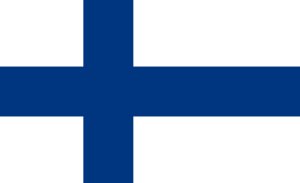 Samolepka - vlajka Finsko - Finland - FIN