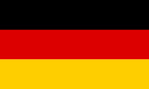 Samolepka - vlajka Německo - Germany - D