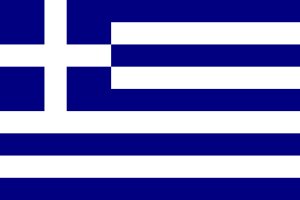 Samolepka - vlajka Řecko - Greece - GR