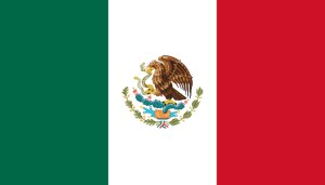 Samolepka - vlajka Mexiko - Mexico - MEX