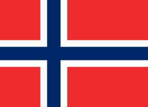 Samolepka - vlajka Norsko - Norway - N