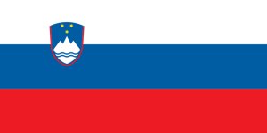 Samolepka - vlajka Slovinsko - Slovenia - SLO