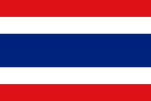 Samolepka - vlajka Thajsko - Thailand - T