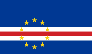 Samolepka - vlajka Kapverdy - Cabo Verde - CV