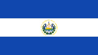 Samolepka - vlajka Salvador - ES