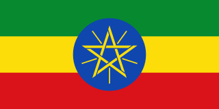 Samolepka - vlajka Etiopie - Ethiopia - ETH