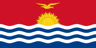 Samolepka - vlajka Kiribati - KIR