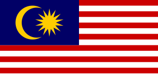 Samolepka - vlajka Malajsie - Malaysia - MAL