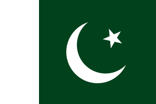 Samolepka - vlajka Pákistán - PK