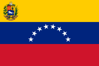 Samolepka - vlajka Venezuela - YV