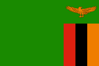 Samolepka - vlajka Zambie - Z