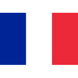 Samolepka - vlajka Francie - France - F