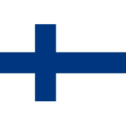 Samolepka - vlajka Finsko - Finland - FIN