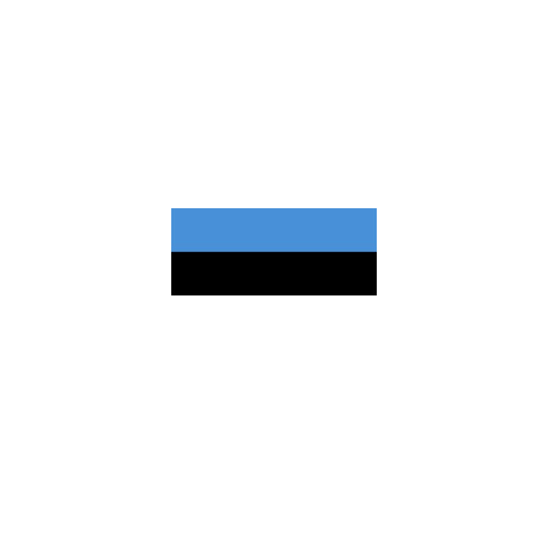 Samolepka - vlajka Estonsko - Estonia - EST