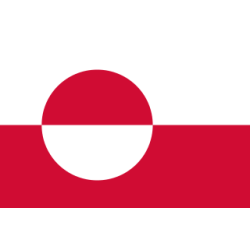 Samolepka - vlajka Grónsko - Greenland - KN